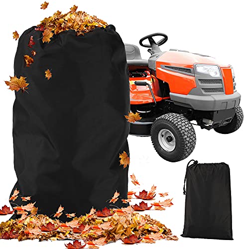 Kalkehay Lawn Mower Leaf Bag Big Capacity 54 Cubic Feet 120 inches Opening Durable Material Reusable Easy Collection for Lawn Tractor Garden Pool