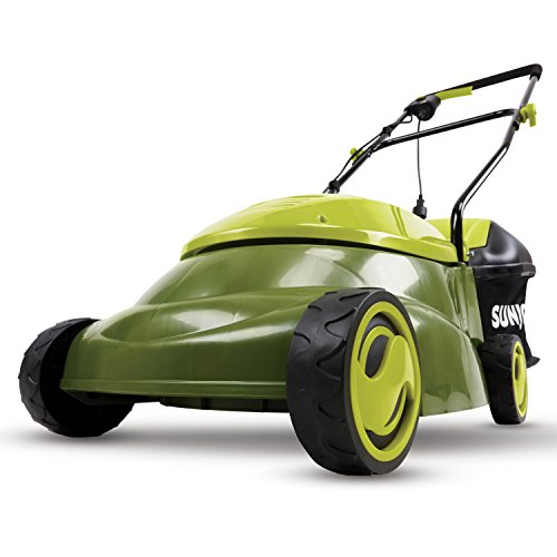 Sun Joe MJ401ERM Mow Joe 14Inch 12 Amp Electric Lawn Mower With Grass Bag (Renewed)