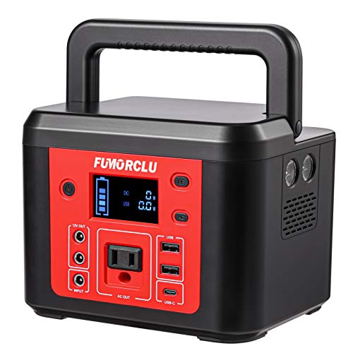 Portable Power StationFUMORCLU 178Wh48000mAH 180W (Peak 200W)Backup Lithium Battery Solar Generator (Solar Panel Not Included) With DC AC USB Outlets for Outdoor Camping Travel Emergency Home