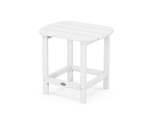 POLYWOOD SBT18WH South Beach 18 Outdoor Side Table White