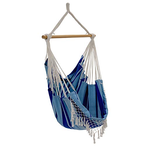 Vivere B539 Brazilian Hammock Chair in Island Breeze