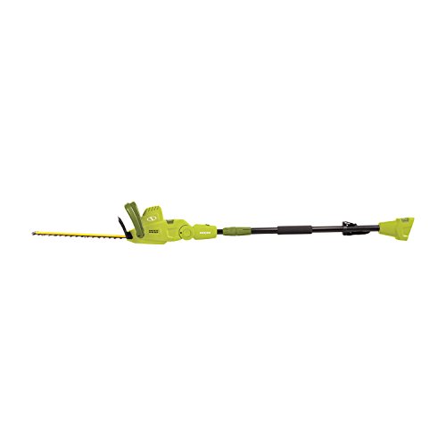 Sun Joe SJH904E MultiAngle Telescoping Convertible Electric Pole Hedge Trimmer  19Inch 45 Amp