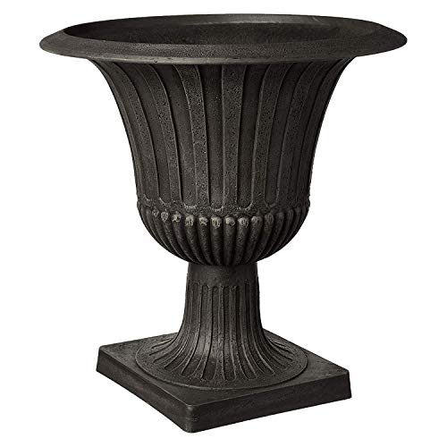 PSW G50BK 849637002373 Worthington Urn 20 by 21 Black Inches