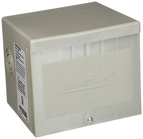 Generac 6338 50Amp 4Wire 125250V Raintight NonMetallic Power Inlet Box