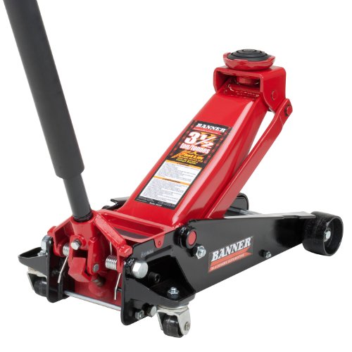 Blackhawk B6350 BlackRed Fast Lift Service Jack  35 Ton Capacity