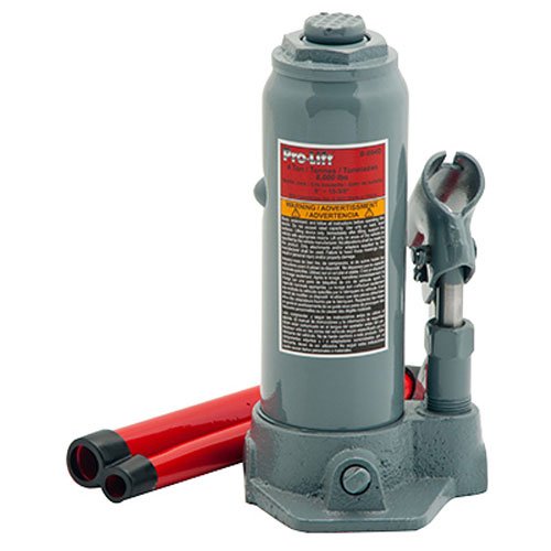 ProLift B004D Grey Hydraulic Bottle Jack  4 Ton Capacity