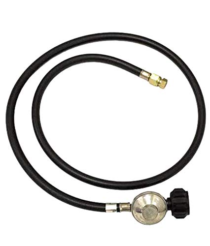 FIREPLACE CLASSIC PARTS Patio Heater Hiland Regulator and 5 Gas Supply Line 2008 and Newer 12 Burner Connection FCPTHP-GSL-REG1-12