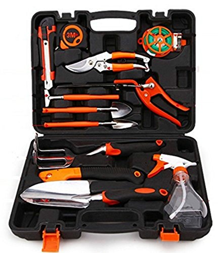 Garden Tools Set 12-Pieces Home Precision ToolErgonomic Design Soft Touch Handles