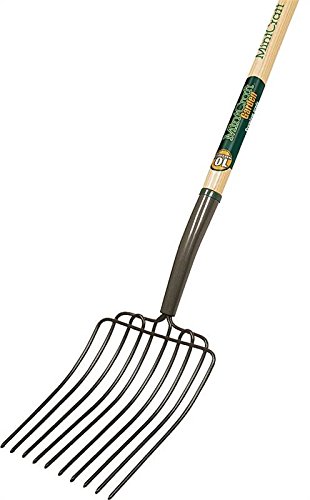 Mintcraft 33386 10-tine Ash Handle Manurebed Fork