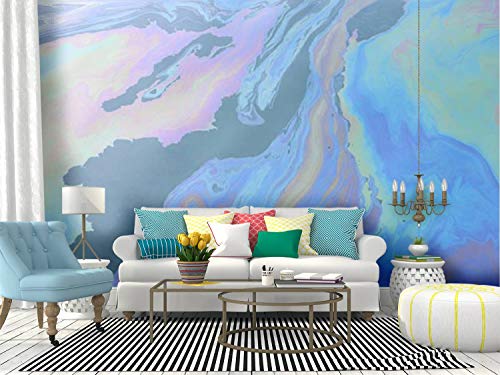 oil spill slick toxic pollution on the sea water colorful oil waters Canvas Print Wallpaper Wall Mural Self Adhesive Peel Stick Wallpaper Home Craft Wall Decal Wall Poster Sticker for Living Room