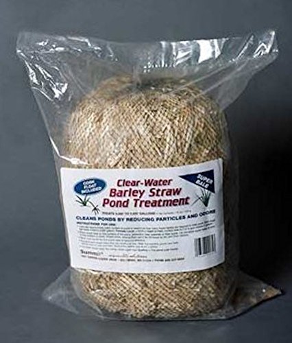 Clear-water Jumbo Bale Barley Straw Pond Treatment