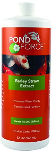 Pond Force Barley Straw Extract 32oz Treats 16000 Gallons