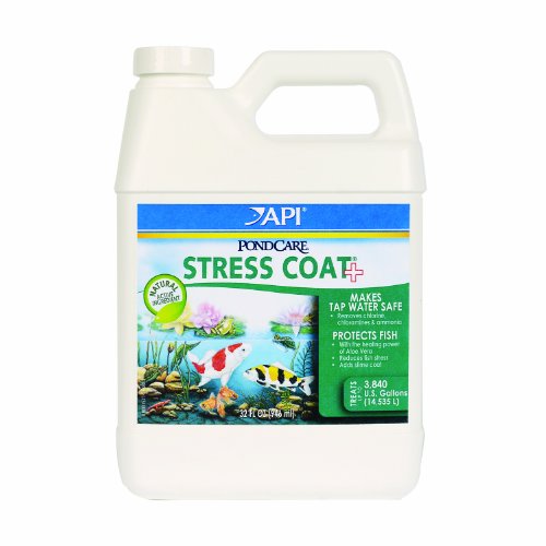 Api Pondcare Stress Coat Pond Water Conditioner 32-ounce