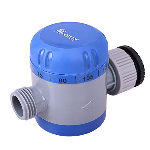 Yardeen Mechanical Watering Timer Automatic Sprinkler Single Outlet Shut Off Garden Hose Timer Controller Color Blue