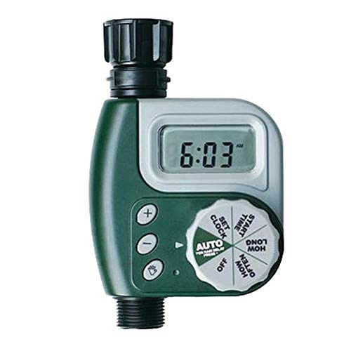 Yardwe Automatic Electric Garden Watering Timer Hose Timer Irrigation Timer Controller No Battery Included with EU Plug