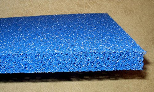 Matala Filter Sheet Media Mat blue 14&quot X 24&quot -for Koi Pond Filtration