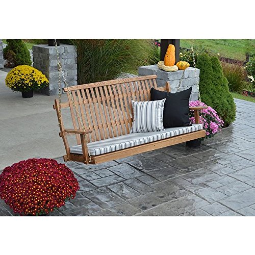 A L FURNITURE CO 5 Bent Oak Porch Swing Chains Included