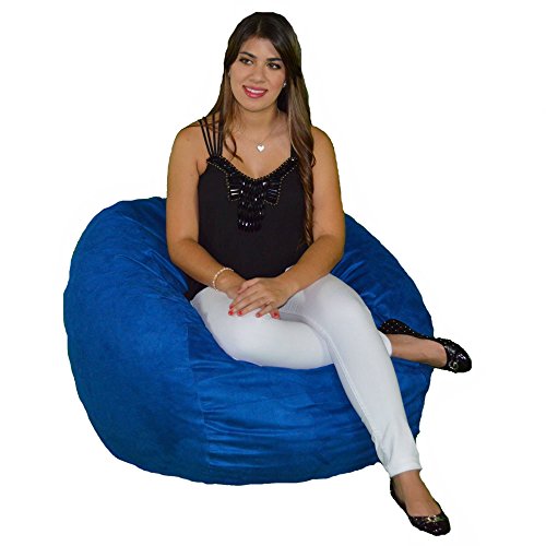 Cozy Sack Bean Bag Chair 3 Foot Small Cozy Foam Filled Beanbag Protective Liner Removable Microfiber Cover from