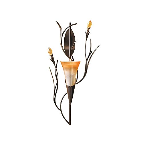 Dawn Lily Candle Holder Home Accent Decor Wall Sconce