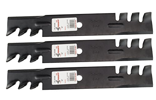 3 RotaryÂ Copperhead Mulching Lawn Mower Blades Fit John Deere AM-31100 AM-100946 M127466 M41967 300 46Â 47Â 48Â Deck