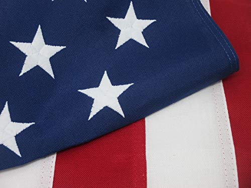 American Flag Heavy Duty 4x6 Premium Commercial Grade 2 ply Polyester 100 Made in USA Tough Durable All Weather Sewn Stripes Embroidered Stars