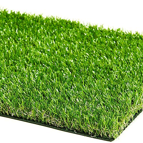 ZGR Artificial Garden Grass 3 ft x 5 ft (15 Square ft) Premium Lawn Turf Realistic Fake Grass Deluxe Synthetic Turf Thick Pet Turf Perfect for Carpet Doormat IndoorOutdoor Landscape Non Toxic