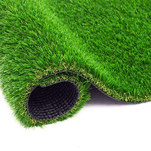 ZGR Artificial Garden Grass 6 ft x 10 ft Premium Lawn Turf Realistic Fake Grass Synthetic Turf Thick Pet Turf Fake Faux Grass Rug with Drainage Holes IndoorOutdoor Landscape Customized Available