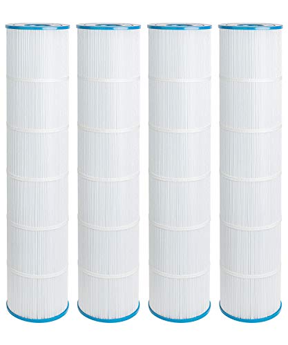 Future Way Pool Filter Compatible with Pentair CCP520 Pleatco PCC130PAK4 High Flow  Easy to Clean 4Pack