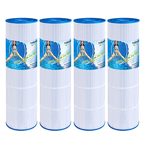 TOREAD Pool Filter Replaces Pentair Clean and Clear Plus 420 PCC105PAK4 Unicel C7471 R173576 Filbur FC1977 8170106 178584 5700425 105 sq ft Filter Cartridge Pack of 4