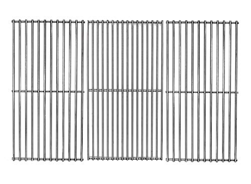 Votenli S6301C (3Pack) Stainless Steel Cooking Grid for BBQ Tek GSC3219TA GSC3219TN Master Forge B10LG25 Members Mark B09SMG13F B09SMG3 BQ050466 BQ050466A BQ060421 Grill